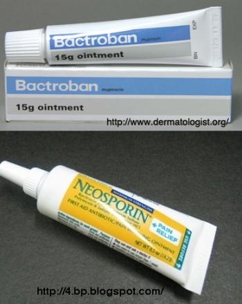 Bactroban vs Neosporin